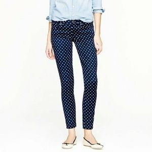 J. Crew Toothpick ankle jeans